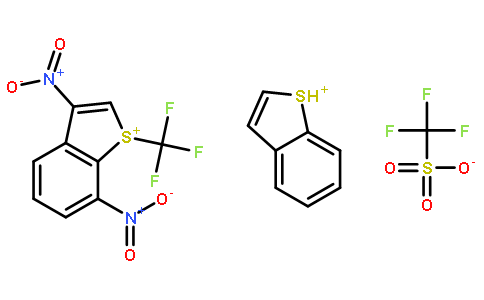 3,7-二硝基-5-(三氟甲基)二苯并[b,d]噻吩鎓三氟甲烷磺酸酯