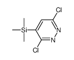 (3,6-dichloropyridazin-4-yl)-trimethylsilane