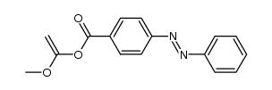 4-phenylazo-benzoic acid-(1-methoxy-vinyl ester)