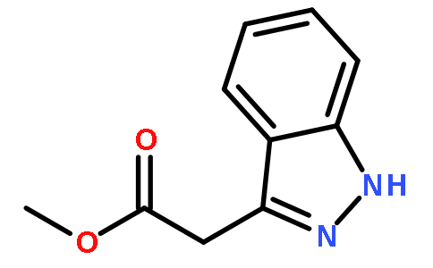 甲基 2-(1H-吲唑-3-基)乙酸酯