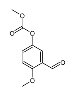 (3-formyl-4-methoxyphenyl) methyl carbonate