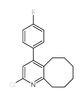 2-氯-4-(4-氟苯基)-5,6,7,8,9,10-六氢环辛烷并[b]吡啶