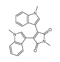 3,4-bis(1-methyl-3-indolyl)-1-methyl-pyrrole-2,5-dione