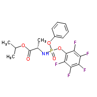 N-[(S)-(2,3,4,5,6-五氟苯氧基)苯氧基磷酰基]-L-丙氨酸異丙酯