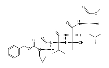 Z-Pro-Val-Thr-Leu-OMe