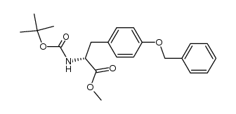 (R)-methyl 3-(4-(benzyloxy)phenyl)-2-(tert-butoxycarbonylamino)propanoate