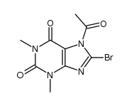 7-acetyl-8-bromotheophylline