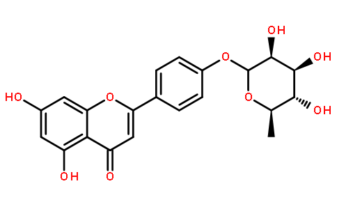 芹菜甙元4-O-鼠李糖苷对照品(标准品) | 133538-77-9