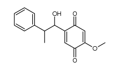 2-(1-hydroxy-2-phenylpropyl)-5-methoxycyclohexa-2,5-diene-1,4-dione