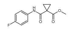 1-(4-氟苯基氨基甲酰基)环丙烷羧酸甲酯