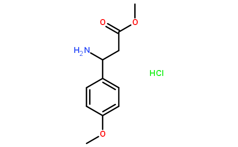 (R)-3-氨基-3-(4-甲氧基苯基)-丙酸甲酯鹽酸鹽