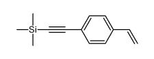 2-(4-ethenylphenyl)ethynyl-trimethylsilane