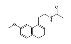 N-[2-(7-methoxy-3,4-dihydro-naphthalen-1-yl)ethyl]acetamide