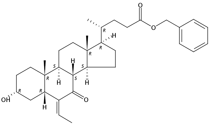 (3α,5β)-6-甲基乙烯基-3-羟基-7-氧-胆烷酸苄酯