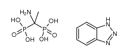 1H-benzo[d][1,2,3]triazole (1-aminoethane-1,1-diyl)bis(phosphonate)