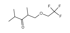 1-(2,2,2-trifluoroethoxy)-2,4-dimethyl-3-pentanon