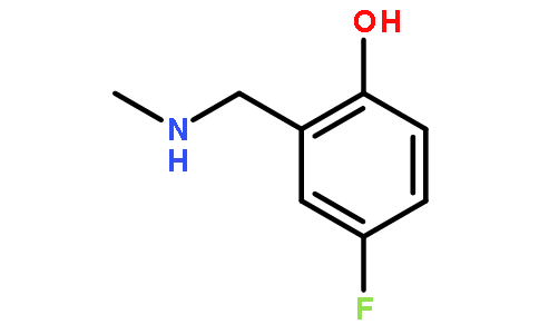 2-[(甲氨基)甲基]-4-氟苯酚