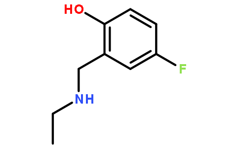 2-[(乙氨基)甲基]-4-氟苯酚