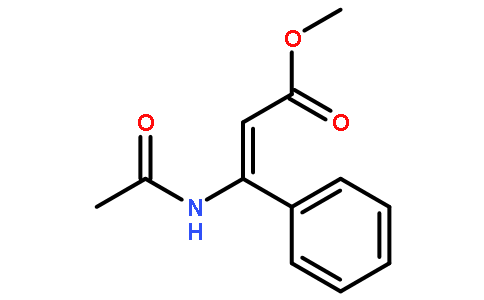 2-丙烯酸,  3-(乙酰基氨基)-3-苯基-,  甲基酯, (2E)-