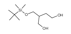 2-(((tert-butyldimethylsilyl)oxy)methyl)butane-1,4-diol