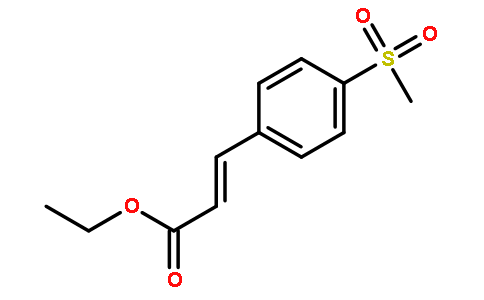 2-丙烯酸,  3-[4-(甲磺酰)苯基]-,  乙基酯, (E)-