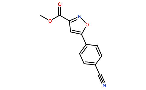 5-(4-氰基苯基)異噁唑-3-甲酸甲酯