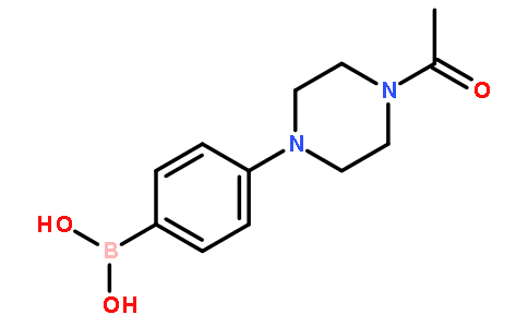 4-(4-乙?；?1-哌嗪基)苯硼酸