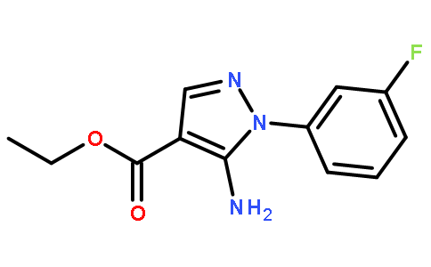 5-氨基-1-(3-氟苯基)-1H-吡唑-4-羧酸乙酯