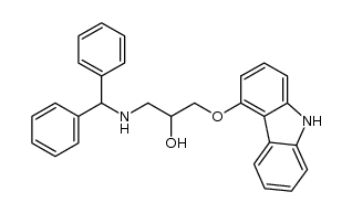 1-(9H-carbazol-4-yloxy)-3-(benzhydrylamino)propan-2-ol