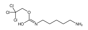 2,2,2-trichloroethyl N-(5-aminopentyl)carbamate