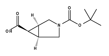 rel-(1R,5S,6s)-3-(叔丁氧羰基)-3-氮杂双环[3.1.0]己烷-6-羧酸
