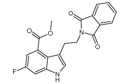 3-(2-(鄰苯二甲酰亞胺)乙基)-6-氟-1H-吲唑-4-甲酸甲酯