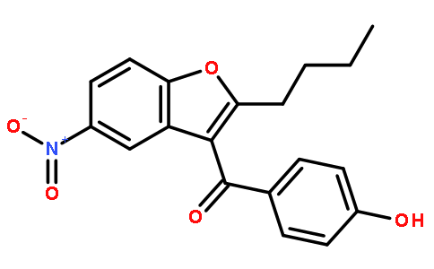 2-丁基-3-(4-羥基苯甲?；?-5-硝基苯并呋喃