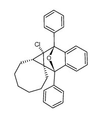 (6aS,6bS,7S,12R,12aR)-6b-chloro-7,12-diphenyl-1,2,3,4,5,6,6a,6b,7,12-decahydro-7,12-epoxycycloocta[1,3]cyclopropa[1,2-b]naphthalene