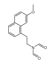 N-formyl-N-(2-(7-methoxynaphthalen-1-yl)ethyl)formamide