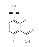 3-氯磺酰基-2,6-二氟-苯甲酸