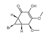 (1α,5α,6α)-exo-7-Bromo-3-hydroxy-4,5-dimethoxybicyclo[4.1.0]hept-3-en-2-one