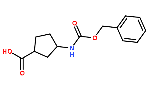 N-Cbz-3-氨基环戊甲酸