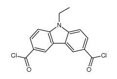 9-ethylcarbazole-3,6-dicarboxylic acid chloride