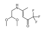 4-(2,2-dimethoxyethylamino)-1,1,1-trifluoropent-3-en-2-one