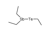 ethyltellurodiethylstibane