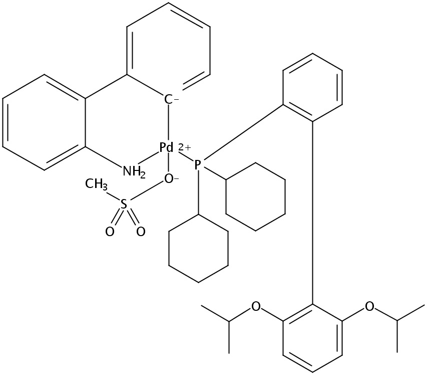 甲磺酸(2-二環己基膦基-2',6'-二異丙氧基-1,1'-聯苯基)(2-氨基-1,1'-聯苯-2-基)鈀(II)