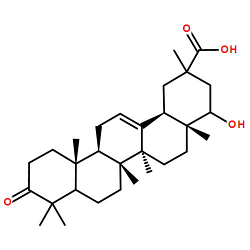 22-羟基-3-氧代齐墩果-12-烯-29-酸对照品(标准品) | 144629-84-5
