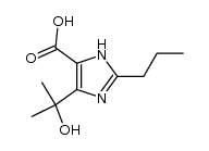 4-(1-hydroxy-1-methylethyl)-2-propylimidazole-5-carboxylic acid