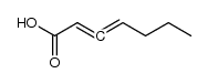 (+/-)-hepta-2,3-dienoic acid