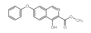 4-羟基-7-苯氧基-3-异喹啉羧酸甲酯