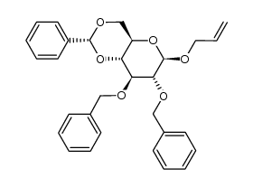 allyl 2,3-di-O-benzyl-4,6-O-benzylidene-β-D-glucopyranoside