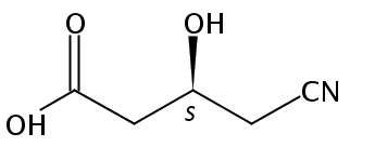 4-cyano-3-hydroxybutanoic acid