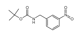 N-(3-nitrophenylmethyl)carbamic acid t-butyl ester