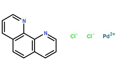 二氯(1,10-菲咯啉)鈀(II)